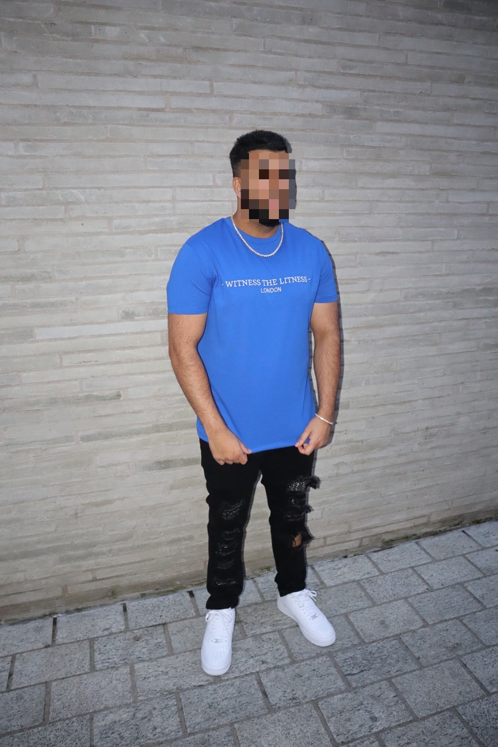 WTL “Statement” T-Shirt - Royal Blue