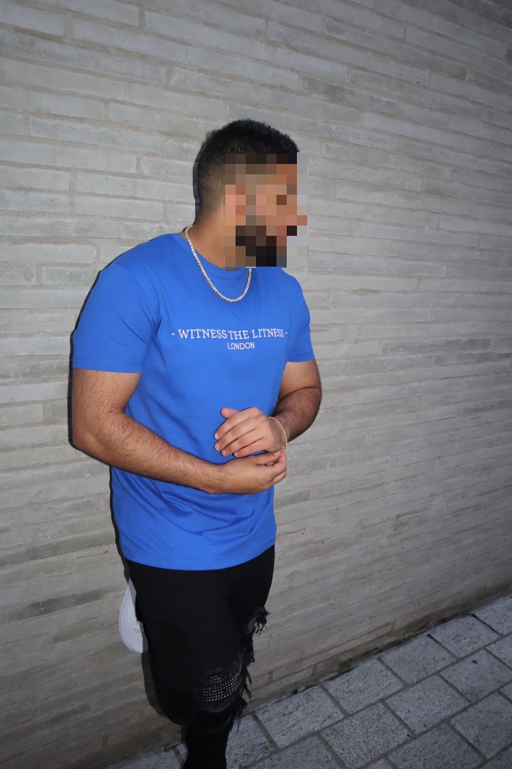 WTL “Statement” T-Shirt - Royal Blue